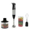 Classic Cuisine Immersion Blender 4 In 1 6 Speed Hand Mixer