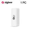 Tuya WiFi/Zigbee Smart Temperature Humidity Sensor Indoor Hygrometer APP Remote Monitor Via Smart Life Works With Alexa Google