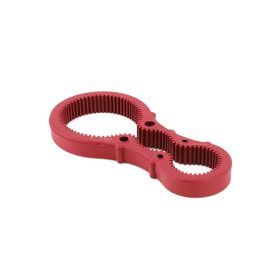 1pc Can Opener; Bottle Jar Opener; Multifunctional Non-slip Labor-saving Cap Opening Artifact; Kitchen Gadgets; Kitchen Tools (Color: Red)