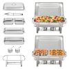 VEVOR Rectangle Chafing Dish Set