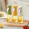 1pc Injector; Olive Oil Sprayer Bottle Spray; Glass Vinaigrette Sprayer Dispenser Bottle For Air Fryer; Cooking; Kitchen; Salad; Bake Frying; Grilling